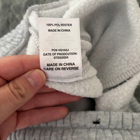 Athletex Jogger Sweatpants Mens Small Fleece Tapered Altheisure Lounge Pants - Picture 8 of 8